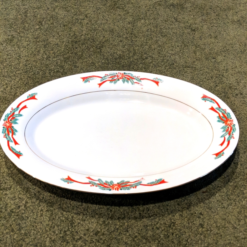 Porcelain Holiday Platter